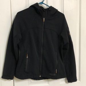Soft-shell hooded REI jacket